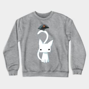 Cat and Raven Crewneck Sweatshirt